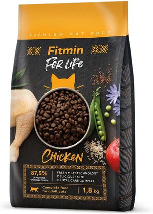 Fitmin Cat For Life Adult Chicken Kurczak Nowa Receptura 1,8Kg