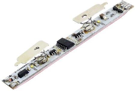 Mikro wyłącznik LED CCT do profili aluminiowych 12-24V DC 5A - pojemnościowy
