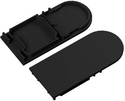 Zaślepka czarna do profilu aluminiowego LED COMBO30-01A-D9 - kpl. 2 szt.