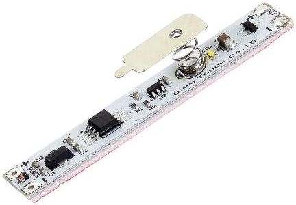Mikro wyłącznik LED do profili aluminiowych 12-24V DC 5A - pojemnościowy