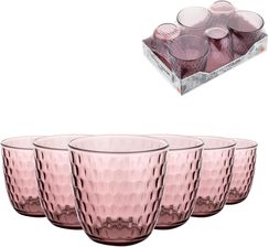 Bormioli Rocco Komplet Szklanek Slota Lilac Rose 290Ml 6Szt.