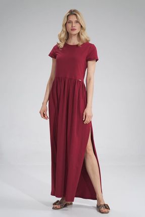 Moda Sukienki Wełniane sukienki Laurèl Laur\u00e8l We\u0142niana sukienka czerwony W stylu casual 
