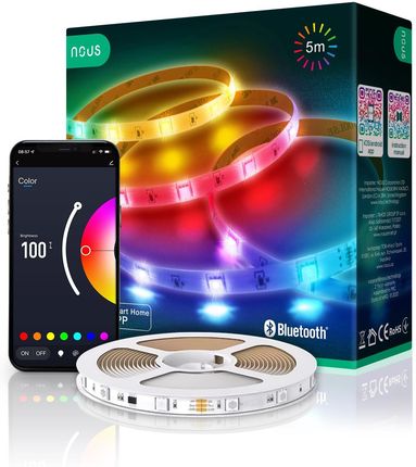 NOUS Inteligentna taśma Smart RGB Bluetooth LED Strip F6