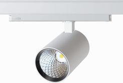 Cleoni ROB 80 LED SLM PremiumWhite High Efficiency, L13, projektor track Adapter-Driver, 25W/3285lm/64D/930, biały sygnałowy (mat struktura) RAL 9003