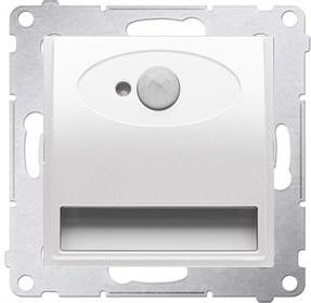 Kontakt-Simon Oprawa schodowa LED z czujnikiem ruchu, 230V biały DOSCB.01/11 barwa neutralna (DOSCB0111)