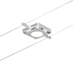 Paulmann Okablowanie systemu szynowego, niskonapięciowego 94421, Żarówka LED, 12 V, 4.5 W, chrom (matowy),