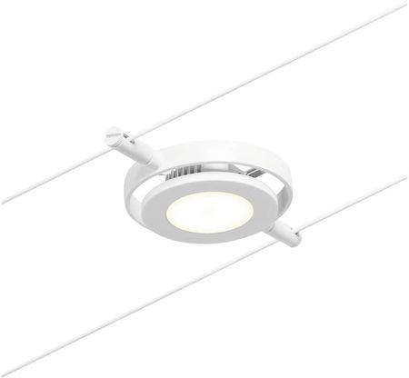 Paulmann Okablowanie systemu szynowego, niskonapięciowego 94417, Żarówka LED, 12 V, 4.5 W, biały matowy, chrom 