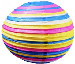 Zdjęcie KOKON KULA PAPIEROWA 50 RÓŻOWO-NIEBIESKA/LINKA - Ząbki