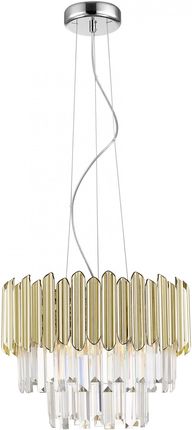 Zuma Line Lampa wisząca GLADIUS W0535-01B-B5J7 dekoracyjna oprawa w kolorze złotym (3064020107)
