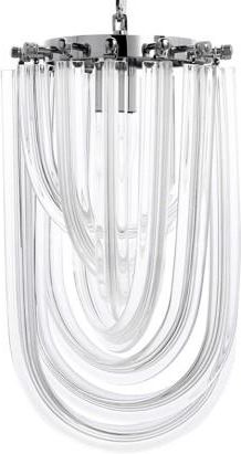 King Home Lampa wisząca MURANO S chrom - szkło, metal (JD9607SCHROM)