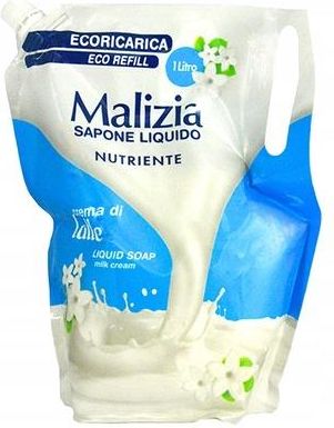 Malizia Crema Di Latte Mleczne Mydło W Płynie 1L