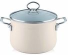 Riess Garnek Wysoki Z Pokrywą 2,0 16Cm Avorio (R0701010)