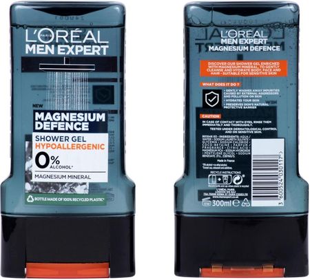 L'Oreal Men Expert Magnesium Defence Żel 300Ml