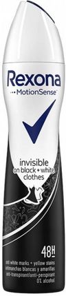 Rexon Dezodorant Rexona Invisible Black+White 150Ml
