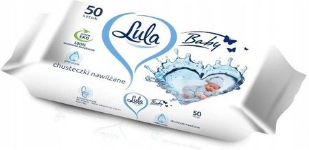 Lula Biodegradowalne Chusteczki Nawilżane 99% Wody