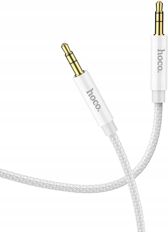 Cavo Audio Hoco UPA19 AUX 3,5 Mm Maschio-maschio, 2 Metri, Intrecciato In Nylon, Nero, Universale Per Smartphone, Tablet, Auto - 4