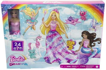 Barbie Kalendarz adwentowy Kraina fantazji HGM66