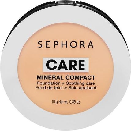 Sephora Collection Care Mineral Compact Podkład + Pielęgnacja Kojąca 21 Pétal Clair 10 g
