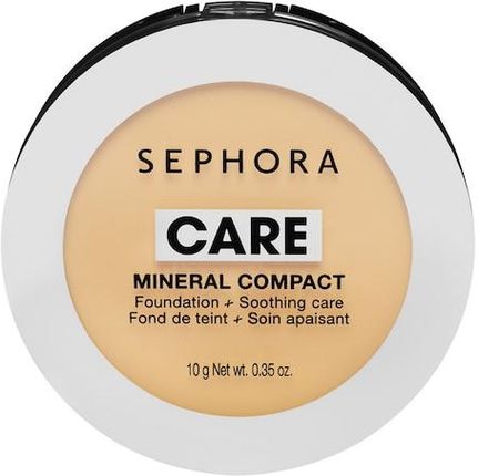 Sephora Collection Care Mineral Compact Podkład + Pielęgnacja Kojąca 25 Beige Moyen 10 g