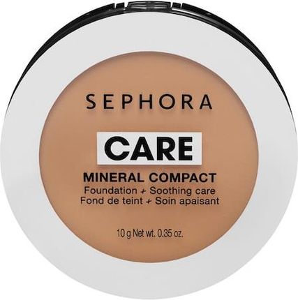 Sephora Collection Care Mineral Compact Podkład + Pielęgnacja Kojąca 39 Sienne Mat 10 g