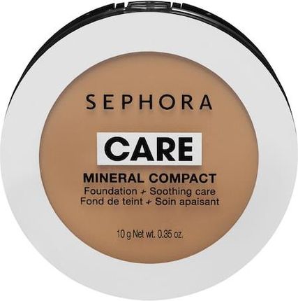 Sephora Collection Care Mineral Compact Podkład + Pielęgnacja Kojąca 40 Noisette Mat 10 g