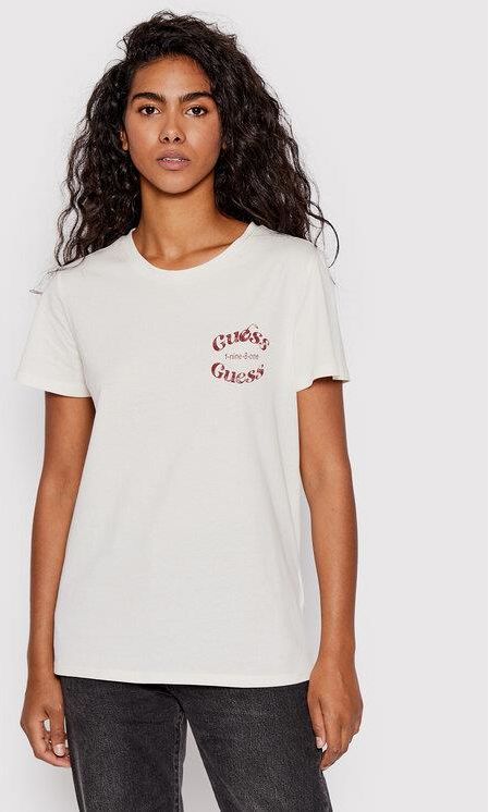 Guess bialy outlet t shirt