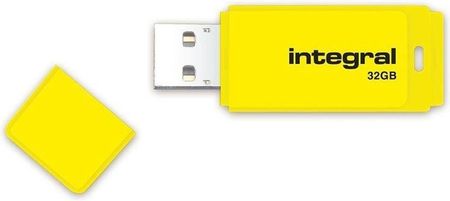 Integral 32GB Neon Flash Drive (INFD32GBNEONYL)