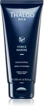 Thalgo Force Marine Wake-Up Shower Orzeźwiający Żel Pod Prysznic Do Ciała I Włosów Dla Mężczyzn 200 Ml