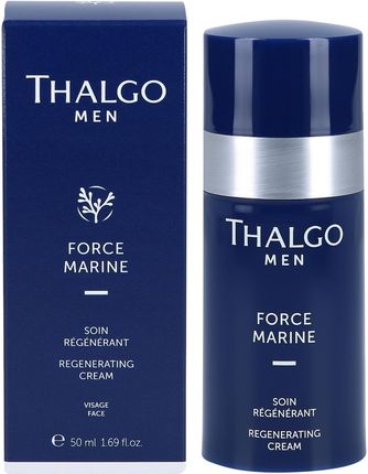 Thalgo Force Marine Regenerating Cream Regenerujący Krem Do Twarzy Przeciw Zmarszczkom Dla Mężczyzn 50 Ml