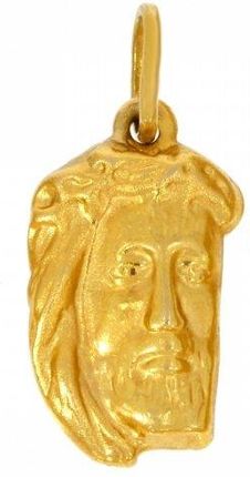 Caspol.Eu Złoty Medalik Z Wizerunkiem Pana Jezusa Me.00068 Pr.585