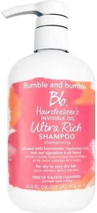 Bumble And Ultra Rich Shampoo For Dry To Very 450 ml
