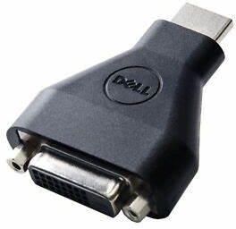 Dell 492-11681 zmieniacz płci / kabli 19-pin HDMI-A M 24-pin DVI FM Czarny (492-11681) (DAUARBN004)