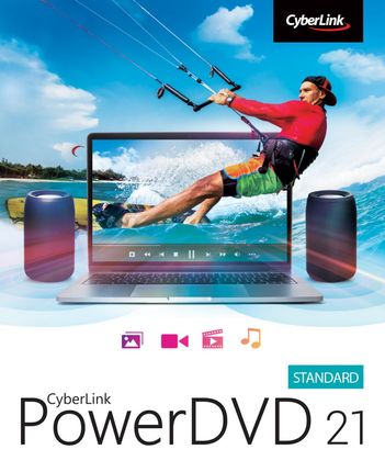 Cyberlink PowerDVD 21 Standard (DVD0L00IWS000)