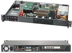 Supermicro Superserver 1019C-Htn2 Lga 1151 (Socket H4) Rack (1U) Czarny (CSE510FT203B)