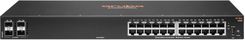 Hpe Hewlett Packard Enterprise Aruba 6000 24G 4Sfp Zarządzany L3 Gigabit Ethernet (10/100/1000) 1U (R8N88A)