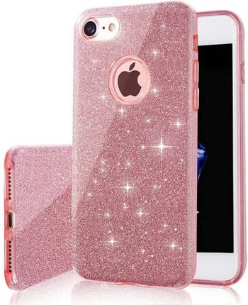 Nakładka Glitter 3In1 Do Xiaomi Redmi Note 10 4G / 10S Różowa (157395)
