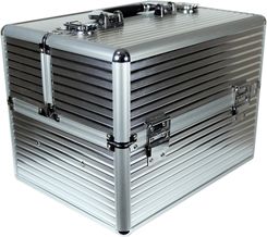 Zdjęcie Cosnet Kuferek Kosmetyczny 2 Poziomy Srebrny - Łódź