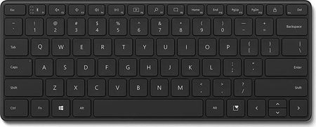 Klawiatura Microsoft Designer Compact Bluetooth QWERTZ Black (21Y00006)