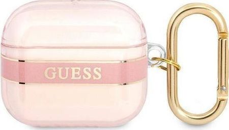 Guess Gua3Hhtsp Airpods 3 Cover Różowy/Pink Strap Collection
