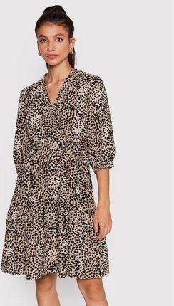 Karen by Simonsen Sukienka codzienna Delia 10103915 Brązowy Regular Fit