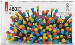 Zdjęcie Lampki Choinkowe Kulki 480Led 48M Multokolor Ip44 Timer 576229 - Lubartów