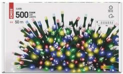 Zdjęcie Lampki Choinkowe Classic 500Led 50M Multikolor Ip44 Timer 576243 - Lubartów