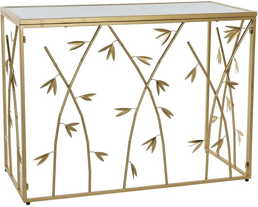 Emaga Konsola Dkd Home Decor Lustro Złoty Metal (100X40 78 Cm) 444136 ...