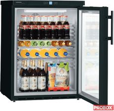 Zdjęcie Chłodziarka do butelek - Liebherr, FKUv 1613 Black - Brzeg