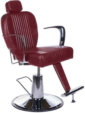 Fotel barberski OLAF BH-3273 Wiśniowy