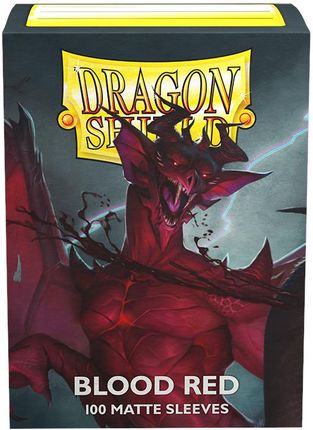 Dragon Shield Matte Sleeves Blood Red 'Simurag' (100szt.)