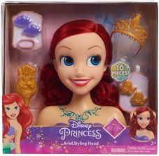 Just Play Disney Princess Głowa Do Stylizacji Włosów Arielka (87252) - Głowy do czesania i stylizacji