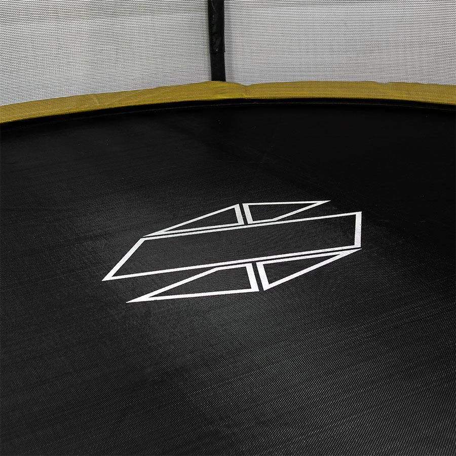 Trampolina Sapphire ST-0008W 8FT 252 cm z siatką wewnętrzną - pomarańczowa - zdjęcie 5 Trampolina Sapphire ST-0008W 8FT 252 cm z siatką wewnętrzną - pomarańczowa