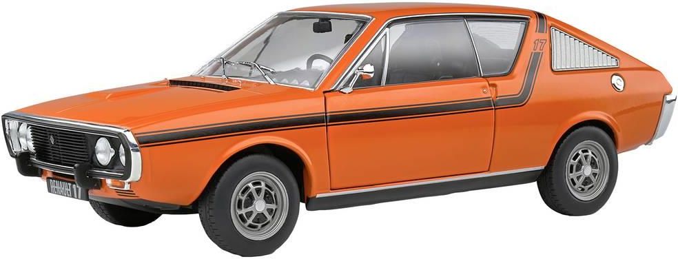 Solido Renault 17 TS – Rallye Du Maroc 1974, 1/43, édition Limitée 4/72, Bleue