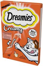 Zdjęcie Dreamies Creamy Przysmak Z Kurczakiem 4X10G - Trzebiatów